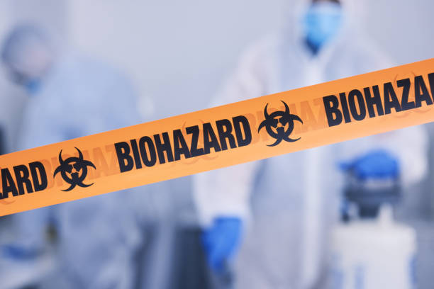 Professional Infectious Disease Decontamination technician working in Vienna, NJ